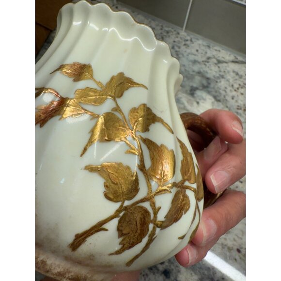 Antique Haviland Co. Limoges France Depose Creamer Sugar Bowl Porcelain Read - Picture 3 of 16